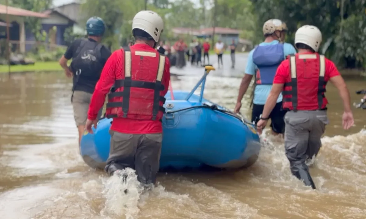 Fin de semana lluvioso en Costa Rica: Advierten sobre persistencia de lluvias, tormentas eléctricas e inundaciones