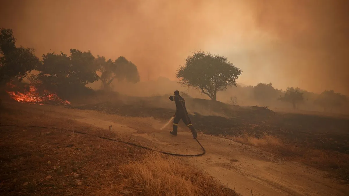 Waldbrände in Europa: Klimawandel könnte Waldbrandfläche in Europa verdreifachen