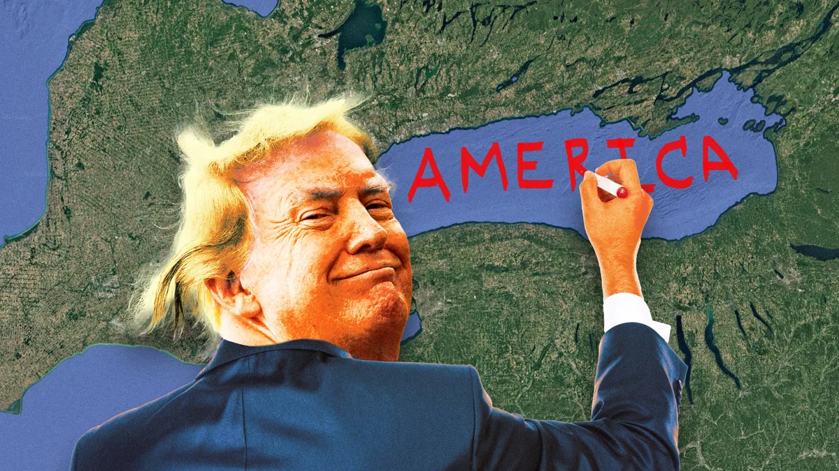 Trump Takes Canada Feud to New Level With Bonkers Power Grab