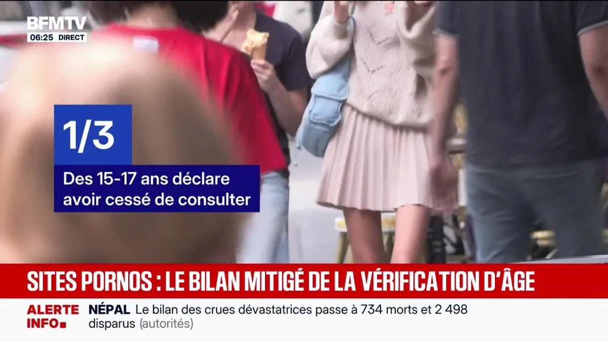 Un an après son entrée en vigueur, la vérification de l'âge pour accéder à un site pornographique est-elle vraiment respectée?