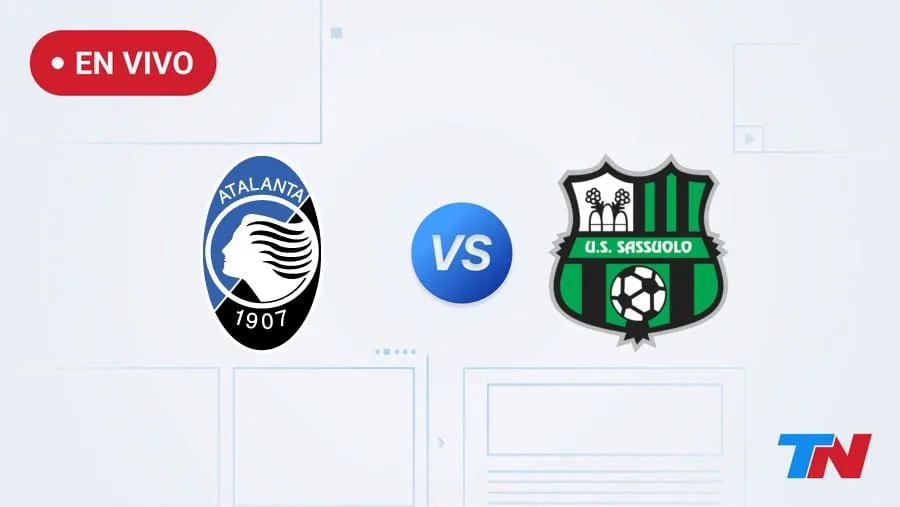 Atalanta vs Sassuolo en vivo por la fecha 1 de la Serie A de Italia: hora, dónde ver y formaciones