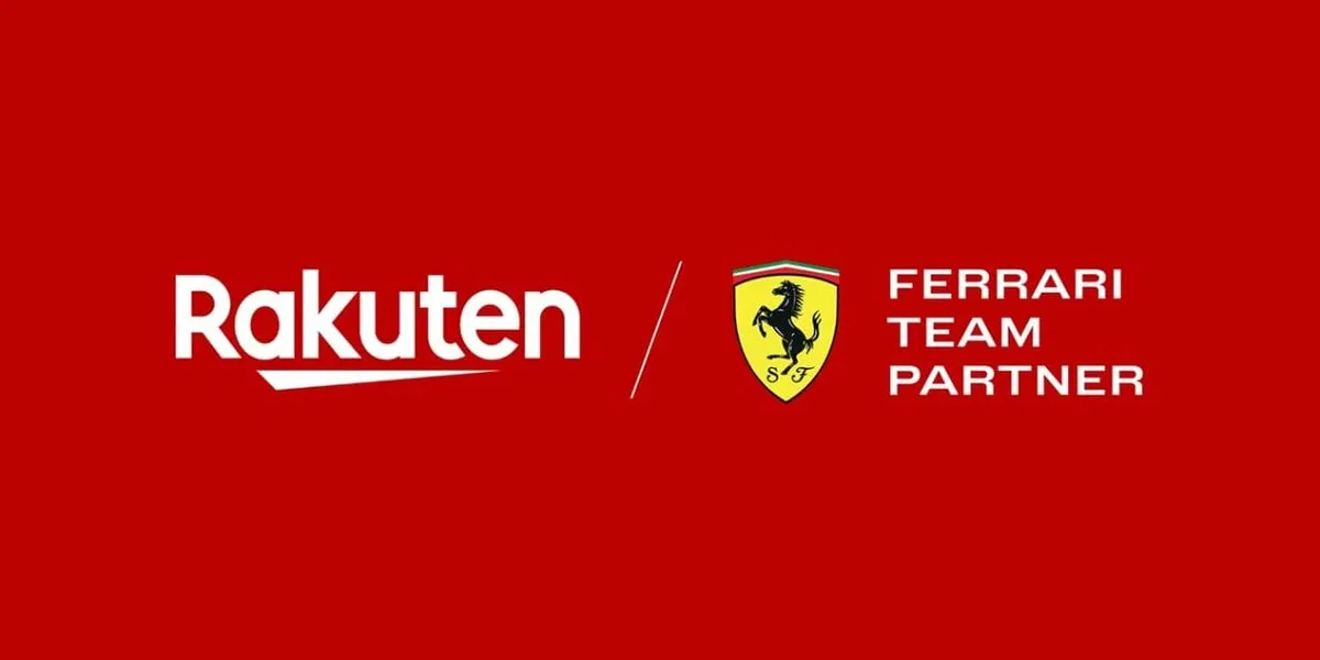 Ferrari fecha parceria global com Rakuten para setores de telecomunicações e e-commerce