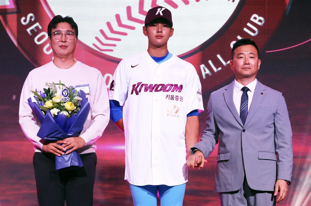 ‘부산고 이도류’ 하현승, 전체 1순위로 키움행