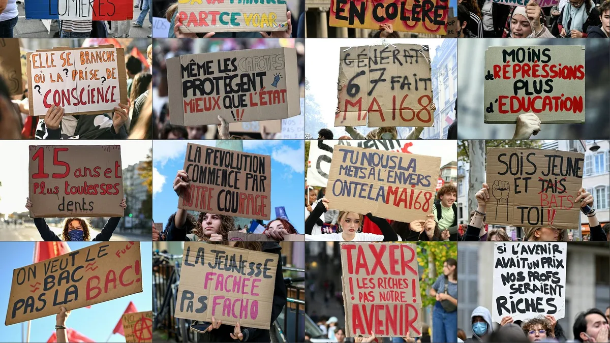Certaines pancartes interdites en manifestation, Laurent Nuñez à la peine pour justifier certains cas