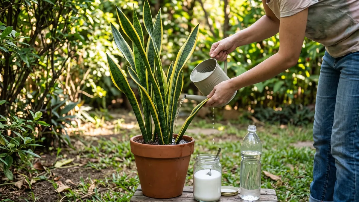 Una experta en plantas advierte sobre el agua con azúcar: “Pensalo 2 veces antes de agregarla a la tierra”