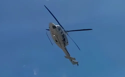 Aterriza de emergencia helicóptero en el que viajaba el gobernador de Chiapas; cruce de aves y poca visibilidad, las causas