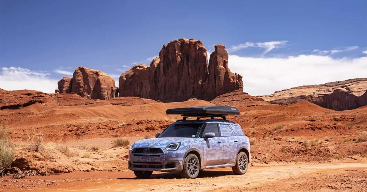 ¿Listo para la aventura? El nuevo MINI Countryman desafía las Montañas Rocosas