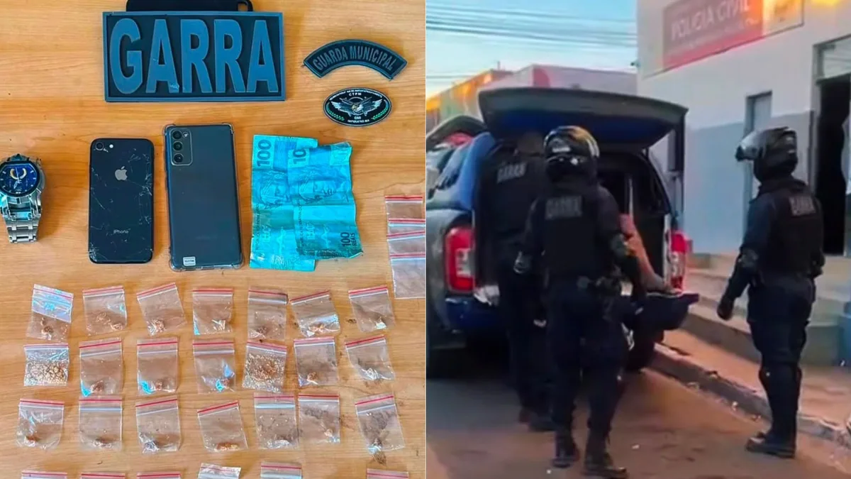 Suspeito de tráfico é preso com 30 porções de crack escondidas no forro de casa em Imperatriz