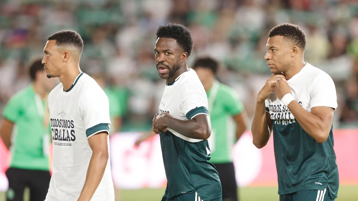 Mbappé y Vinícius, de la lucha social a empañar el homenaje al pueblo ceutí (con el aplauso marroquí)