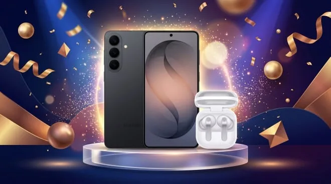 Galaxy S26 Plus com Buds 4 Pro: combo top da Samsung ganha descontão com esse cupom