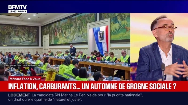 Robert Ménard, maire DVD de Béziers, à propos des gilets jaunes: "On a cru, tous, que ça allait changer"