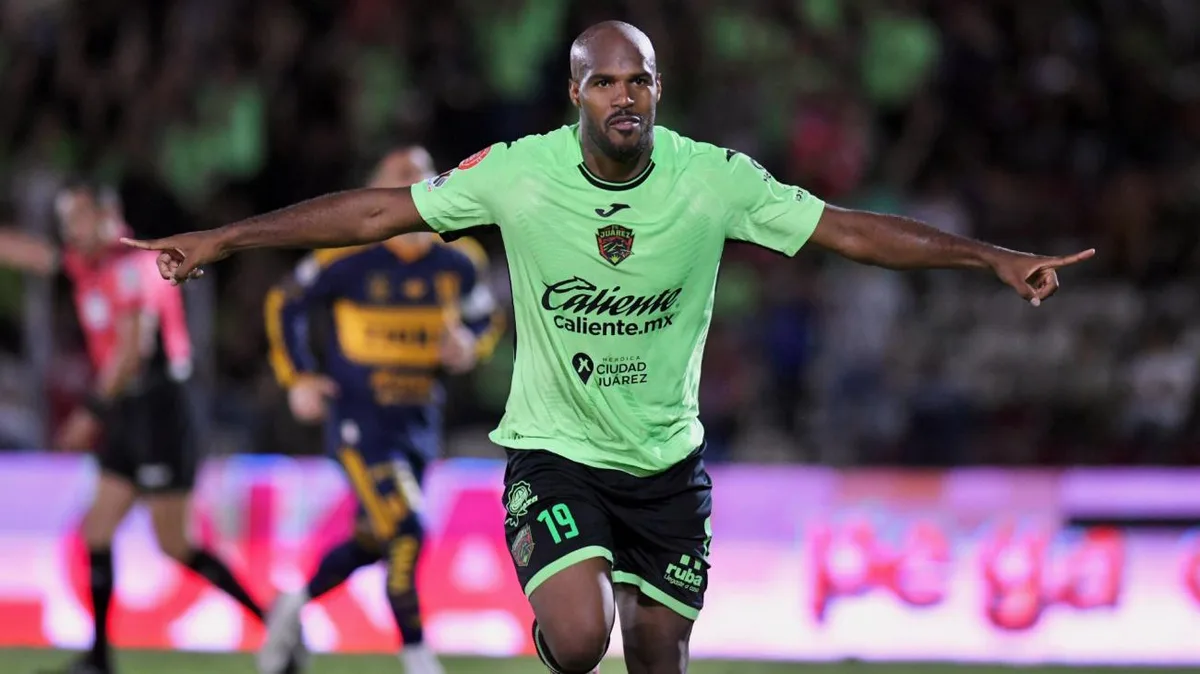 Bravos de Juárez gana con doblete de Estupiñán y hunde a Tigres