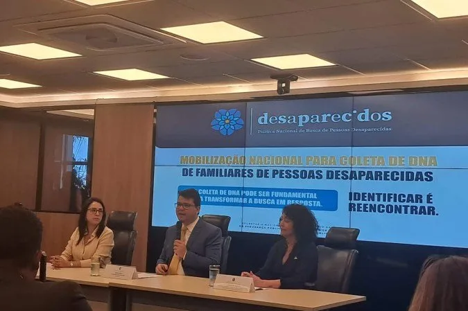 Campanha nacional amplia coleta de DNA para encontrar desaparecidos