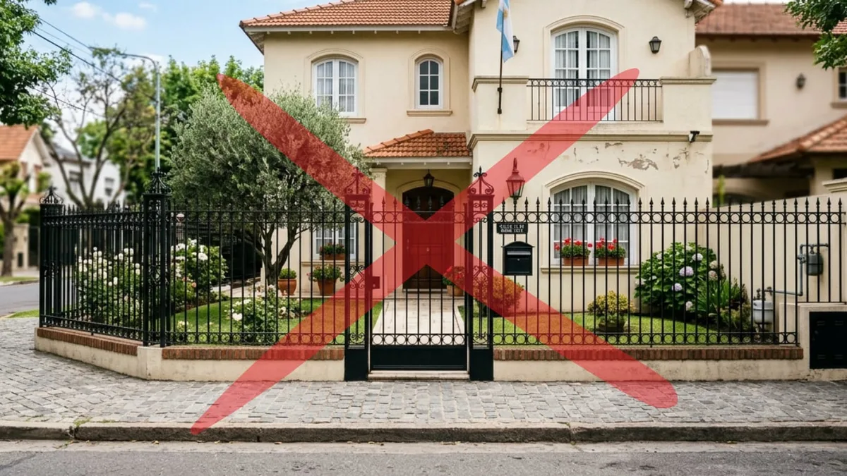 Las rejas negras en el frente de casa pasaron de moda: la nueva tendencia del 2026 más elegante y segura