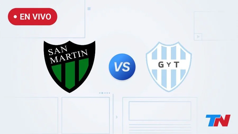 S. Martín SJ vs G. y Tiro en vivo por la fecha 26 de la Primera Nacional: hora, dónde ver y formaciones