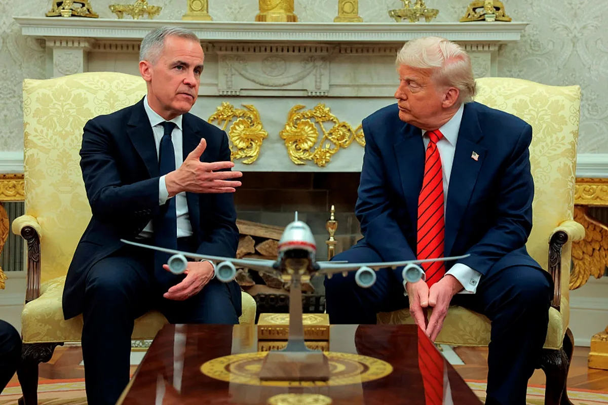 Trump anuncia tarifa de 50% sobre aço e veículos do Canadá em 2027