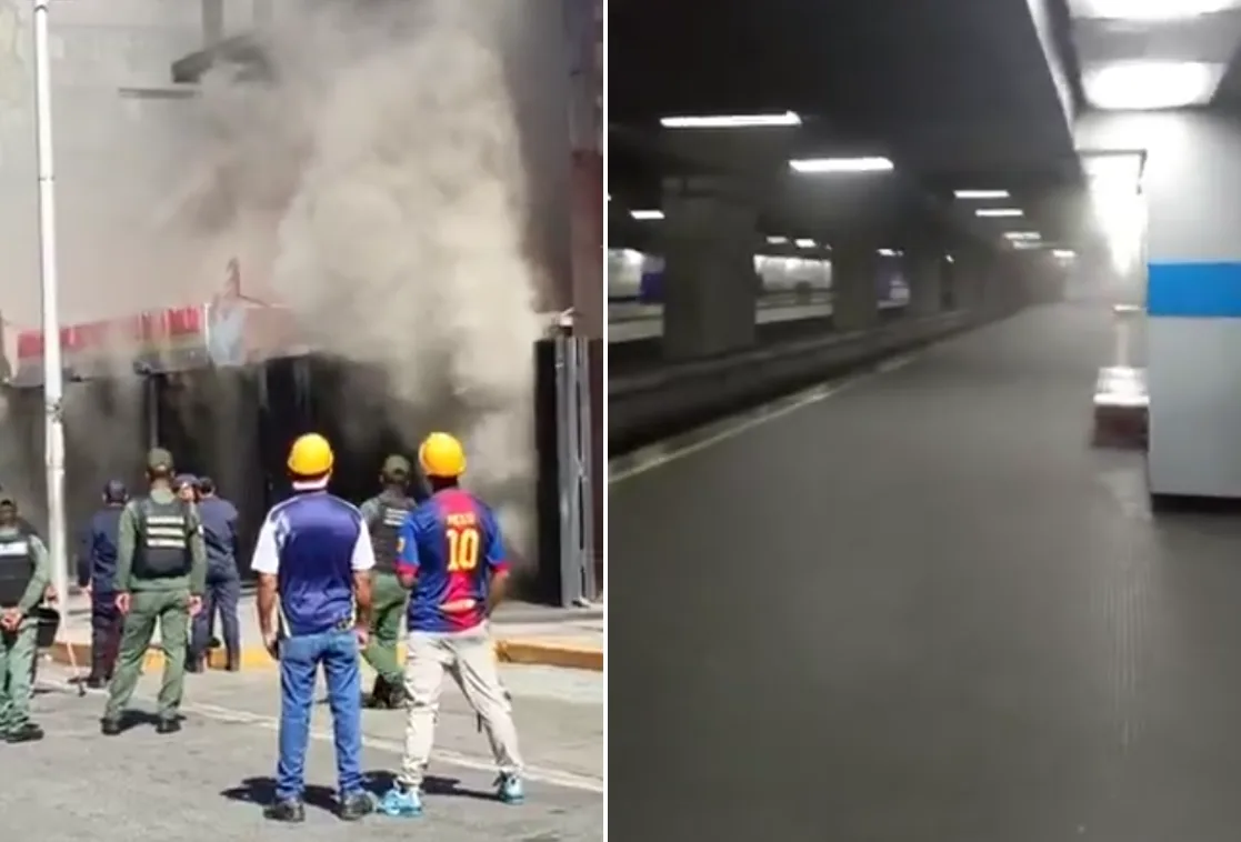 VIDEO: incendió afectó una edificación frente a Metrocenter en Caracas