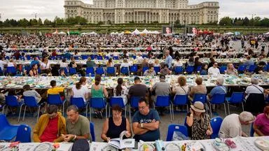 Guinness-Rekord für längste Tafel