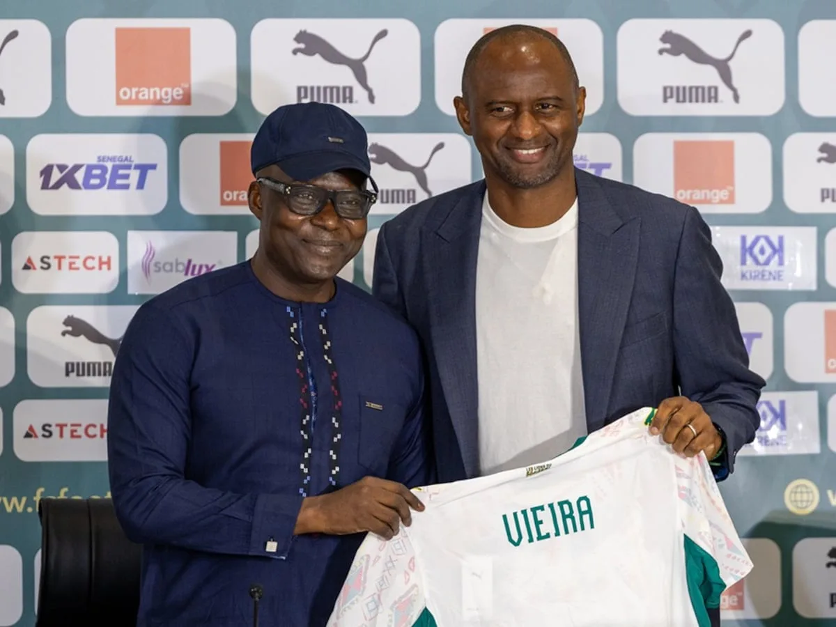 Patrick Vieira leads wave of new coaches into 2027 Afcon qualifying