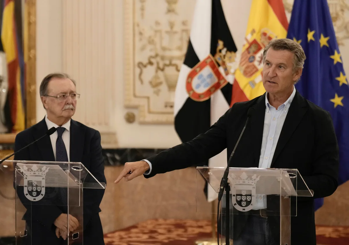 Feijóo pide a la UE que ejerza "la presión adecuada" para "solucionar el desastre" del Gobierno en Ceuta