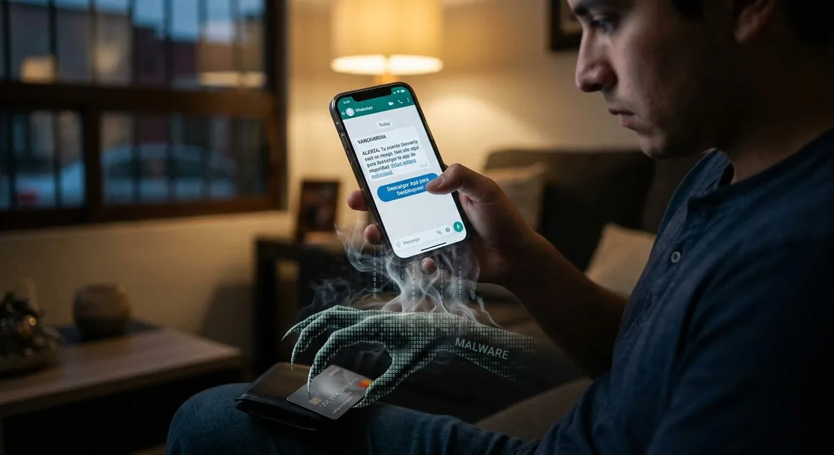 ¡No des clic! Condusef alerta por fraudes al descargar apps con malware de enlaces sospechosos