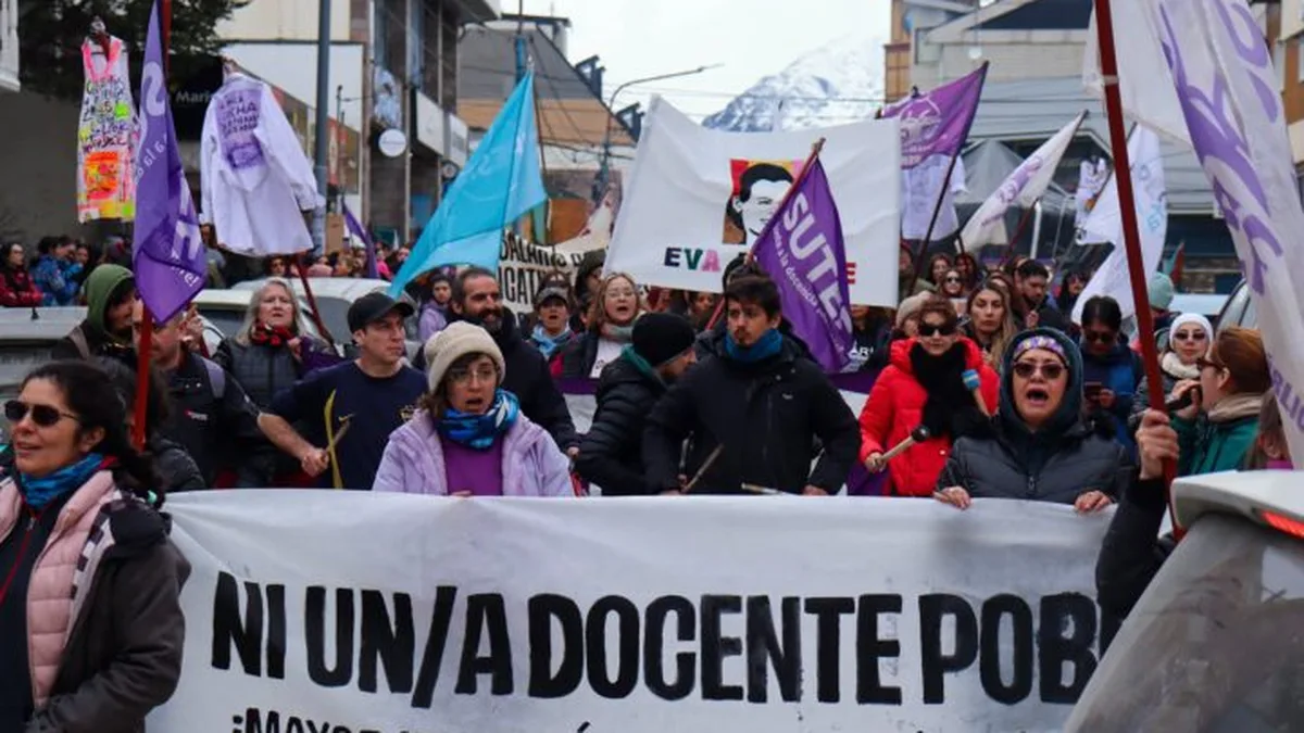 Tierra del Fuego: se profundiza el conflicto docente y ya es el más largo de la última década en la provincia
