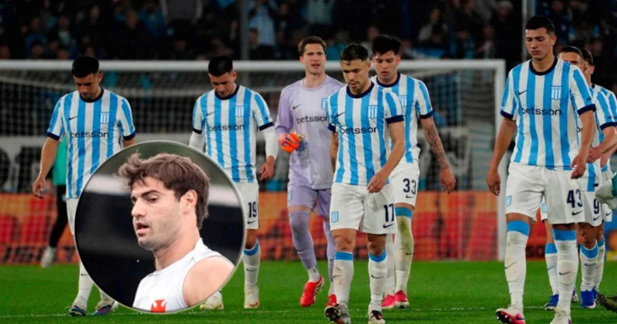 El lamento de Santiago Sosa por el presente de Racing: "Es feo verlo así, duele y no me hace bien"