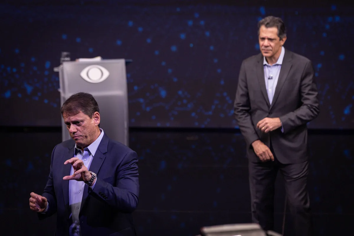Datafolha: Tarcísio lidera disputa para Governo de SP com 45%, contra 27% de Haddad