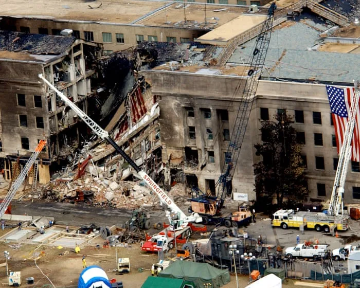 He was at his desk at the Pentagon on 9/11. As the chaos unfolded, he refused to leave