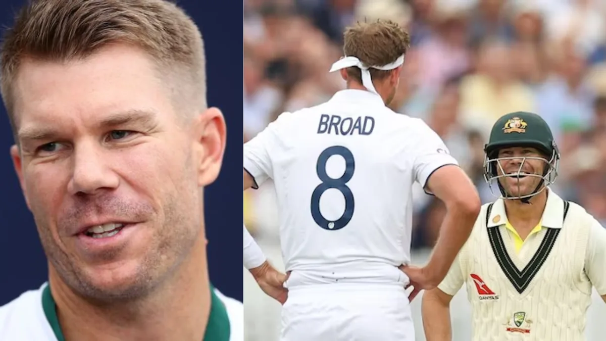 'Still have a curfew?': Warner takes dig at Barmy Army, fans hit back with 'Broad' meme