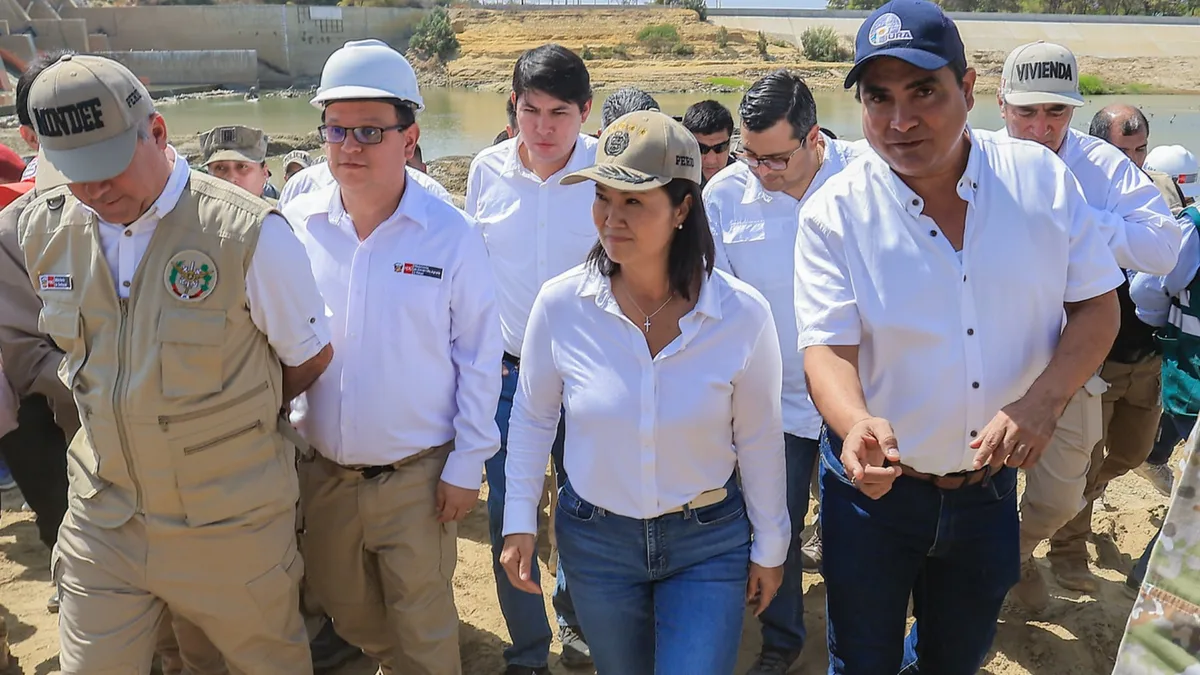 Keiko Fujimori anuncia nuevos créditos suplementarios para enfrentar el Fenómeno El Niño y recuperar el orden público