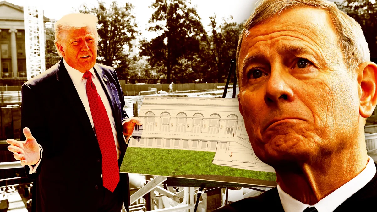 John Roberts Tears Into Trump’s Tacky Ballroom in Fiery Dissent