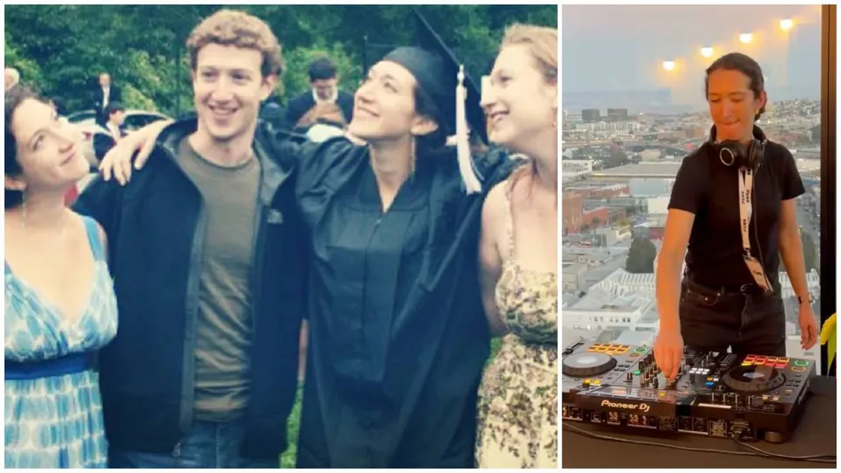 Mark Zuckerberg's sister Arielle leads double life as techno DJ since 2018