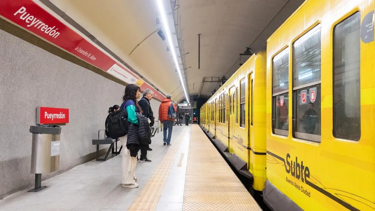 El pasaje de subte aumentará 4% en septiembre y superará los $1700