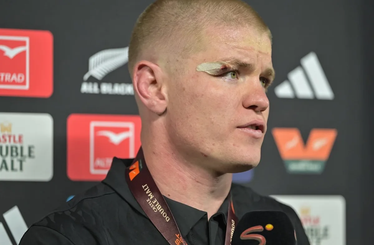 All Blacks flanker Segner ruled out of rest of Boks tour
