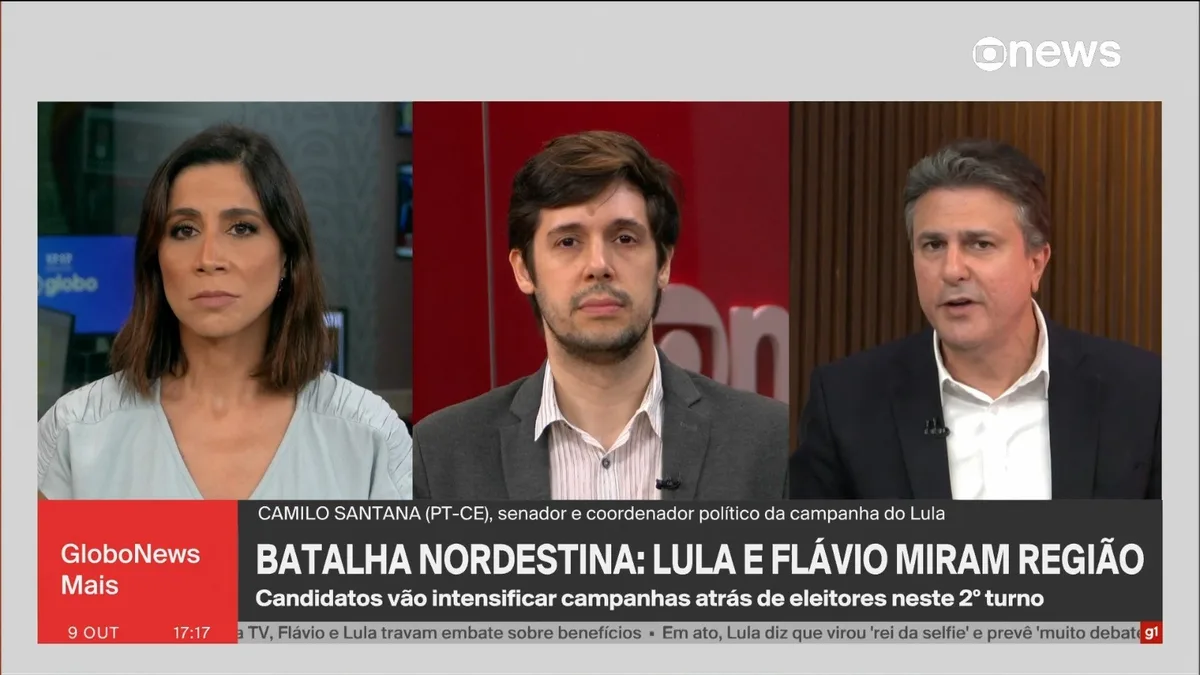Camilo Santana diz que estratégia de campanha é comparar biografias e lembrar população sobre como foi governo Bolsonaro