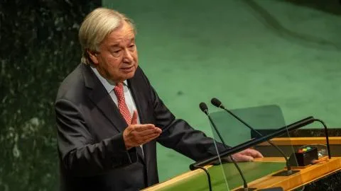 Guterres, en su discurso inaugural en la Asamblea General de la ONU: "Las fracturas de nuestro mundo se están agrandando"