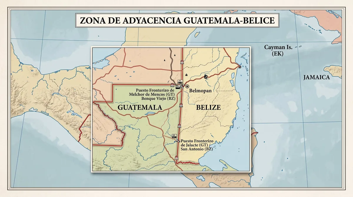 El secretario general de la OEA encabeza una visita a la Zona de Adyacencia entre Belice y Guatemala