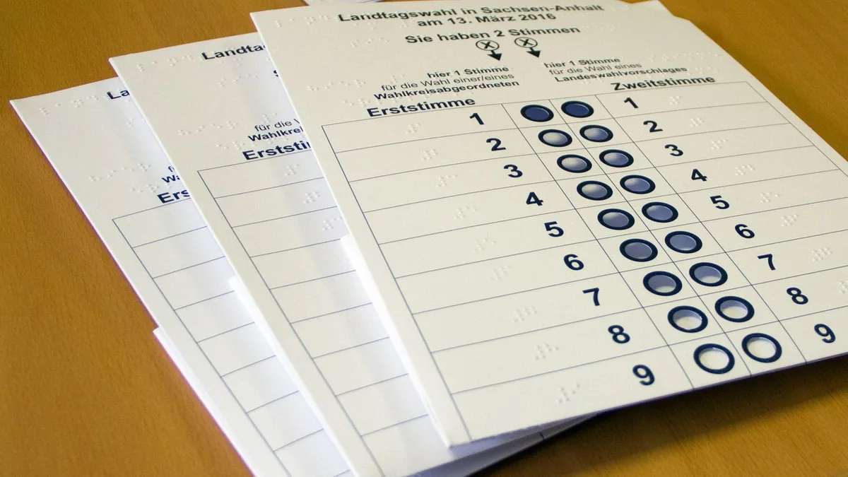 Landtagswahl MV: Landtagswahl: Wie Blinde und Sehbehinderte wählen können