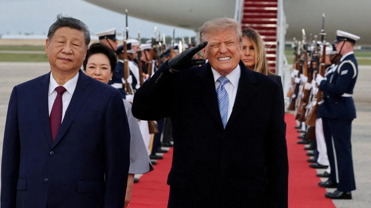 Meme-Potenzial: Wie ein Kampfjet Trump aus der Verfassung bringt