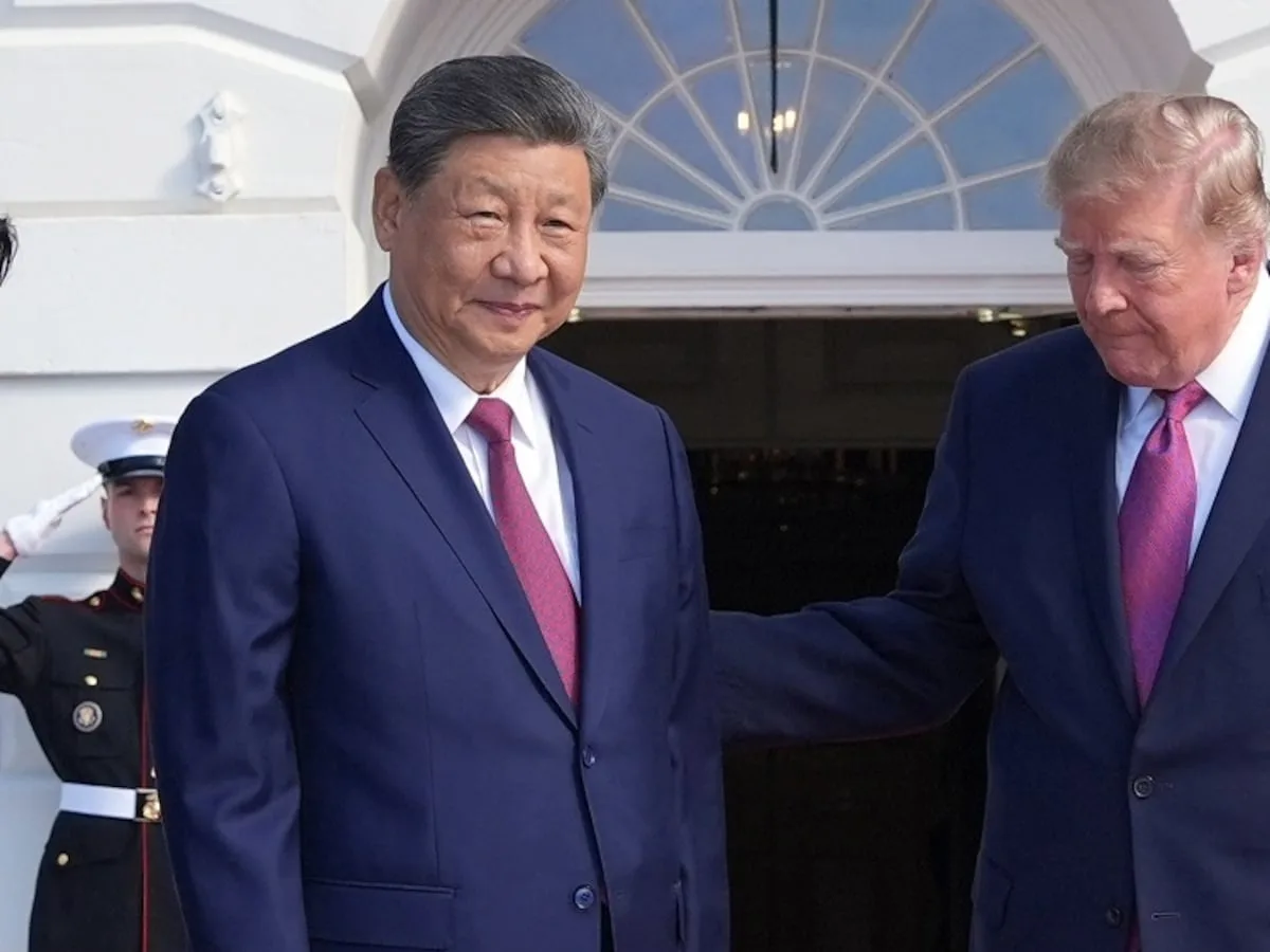 Xi calls for ‘healthy’ competition at White House meeting with Trump