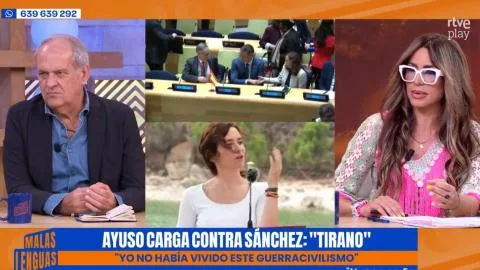 Aroca diagnostica "celos" a Ayuso tras sus insultos a Sánchez: "Se dedica a vomitar desprecios..."