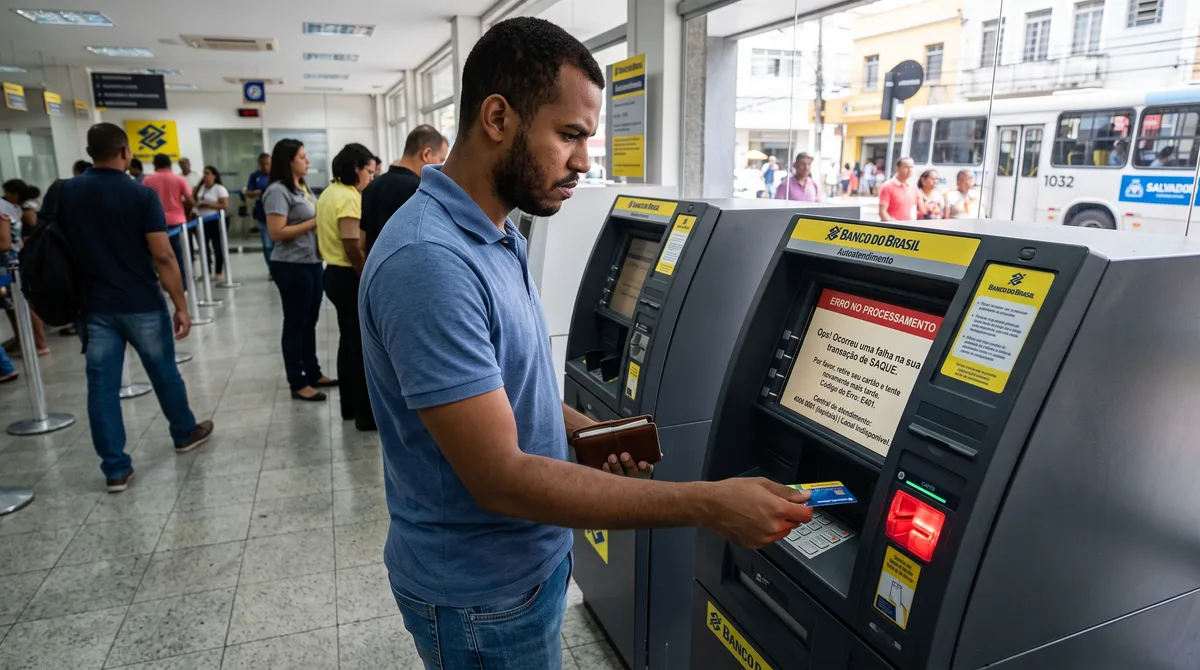 Caixa eletrônico com defeito: A máquina “engoliu” seu depósito ou não entregou as notas no saque? Saiba o que fazer imediatamente