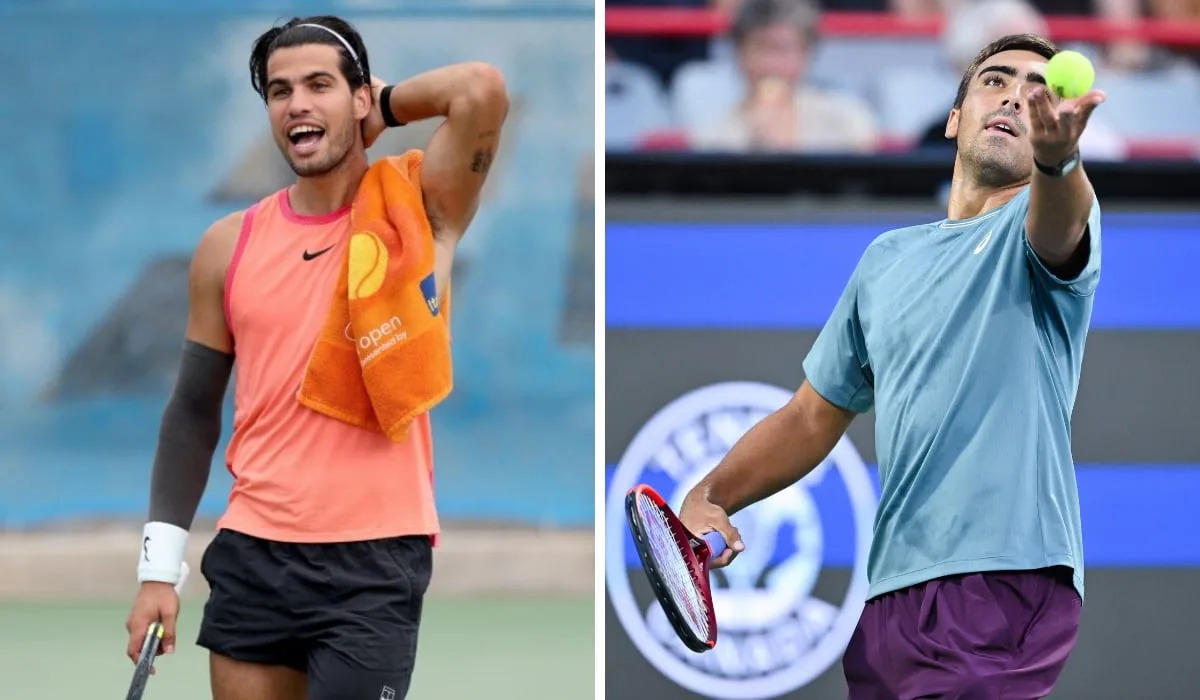 Alcaraz y Mérida entrenarán juntos el lunes en Nueva York