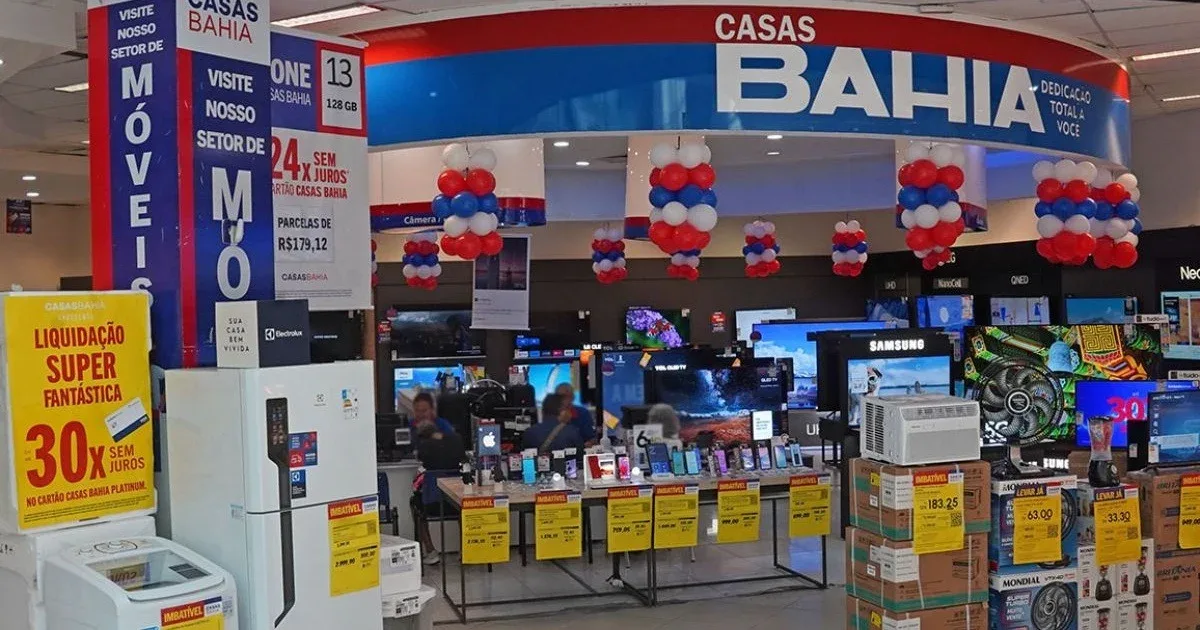 Após fechar lojas, Casas Bahia vende eletrodomésticos por menos de R$ 500