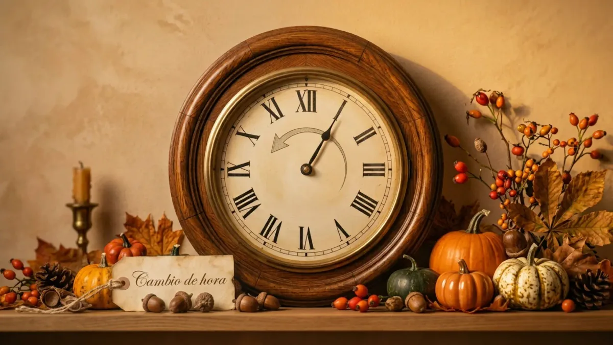Cambio de hora de octubre de 2026: la fecha y hora en la que hay que atrasar el reloj en España