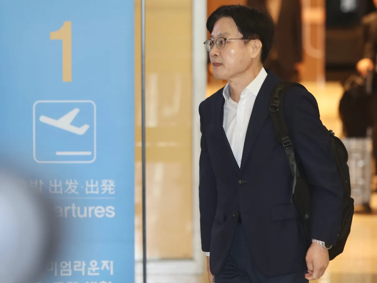 김정관, 美 압박에 긴급 방미