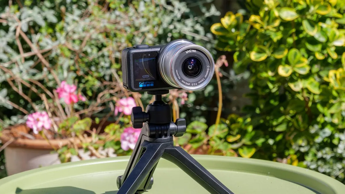 I tested GoPro's intriguing Mission 1 interchangeable lens camera with Micro Four Thirds glass — and the experience is the opposite of what you expect from GoPro