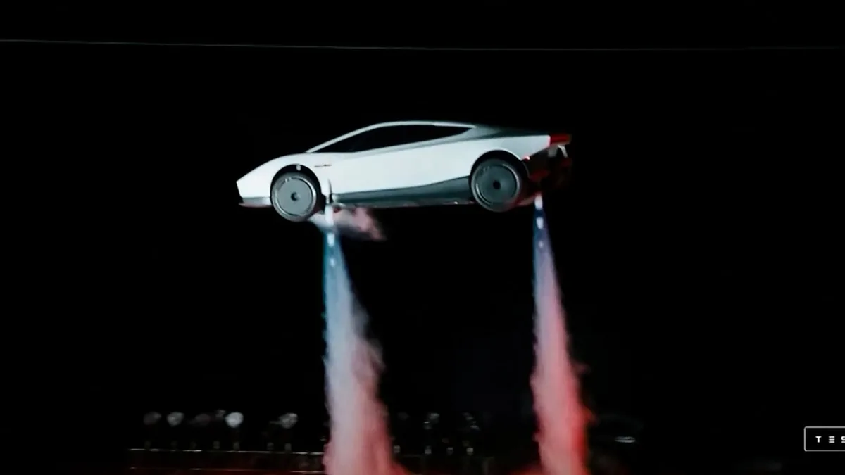 Irre Präsentation wirft Fragen auf - Braucht man für Teslas Roadster einen Flugschein?
