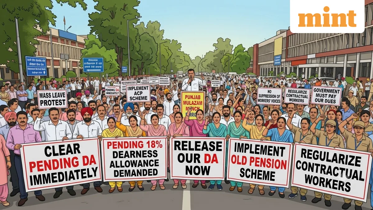 DA news update: Punjab employees call off pen-down strike after state govt assures ‘no disciplinary action’